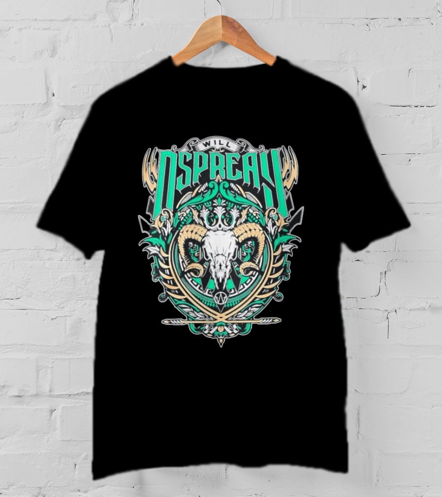 Will Ospreay Ram Skull Crest Vortex T-Shirt