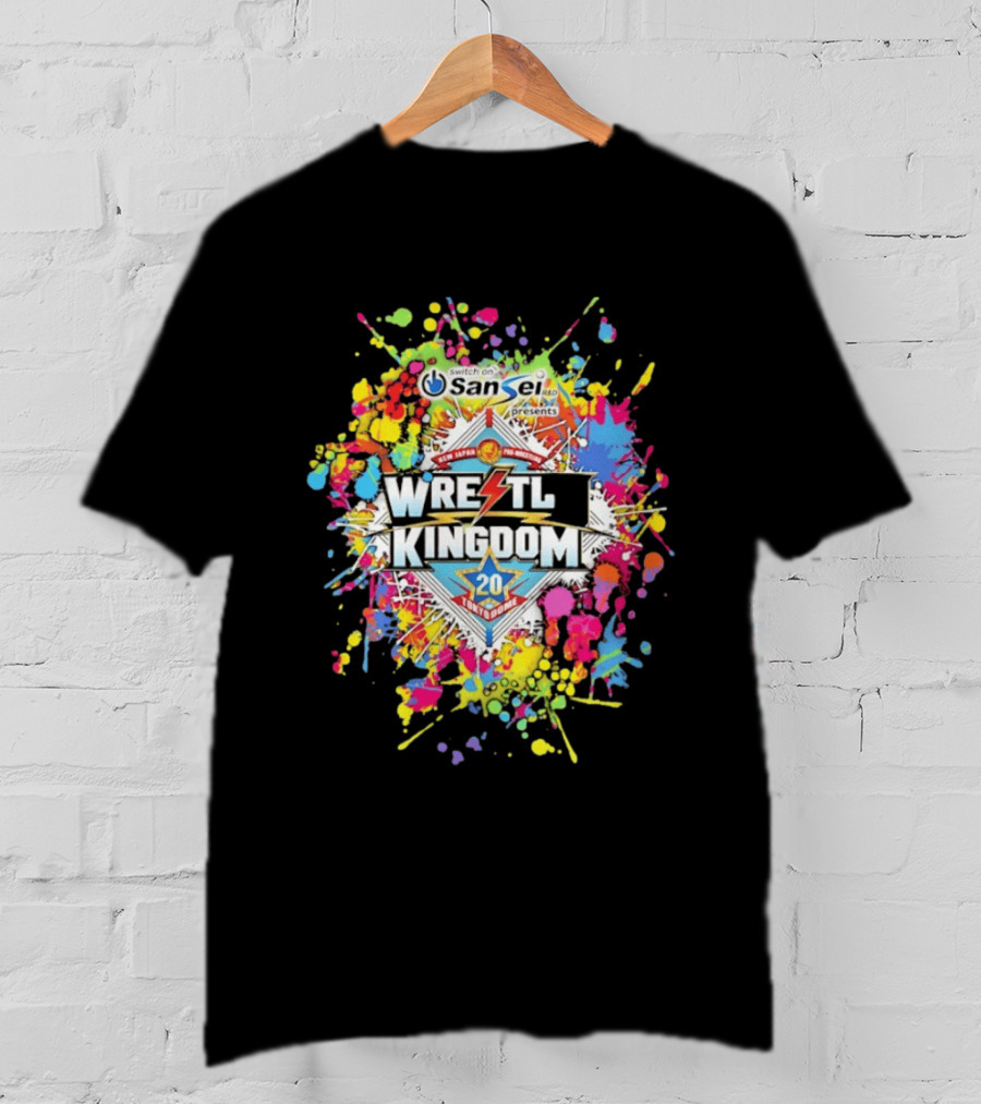 New Japan Pro Wrestling Wrestle Kingdom 20 Tokyo Dome Sansei Presents T-Shirt