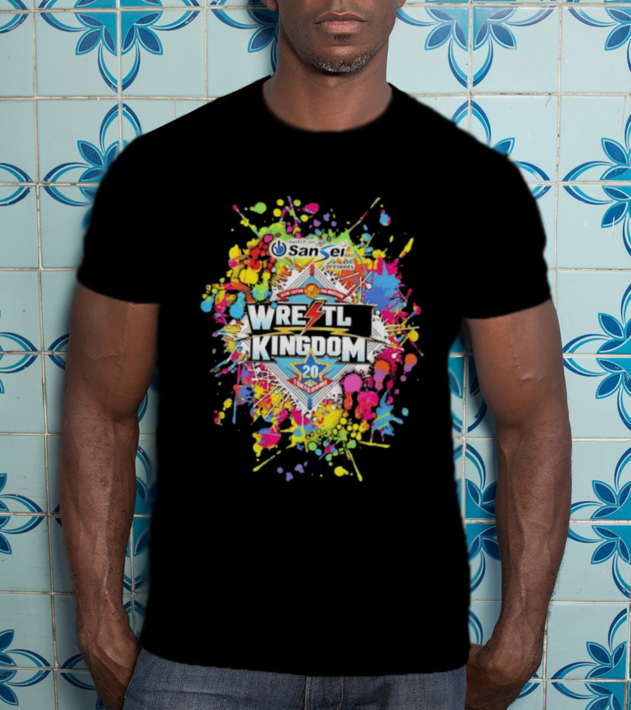 New Japan Pro Wrestling Wrestle Kingdom 20 Tokyo Dome Sansei Presents T-Shirt