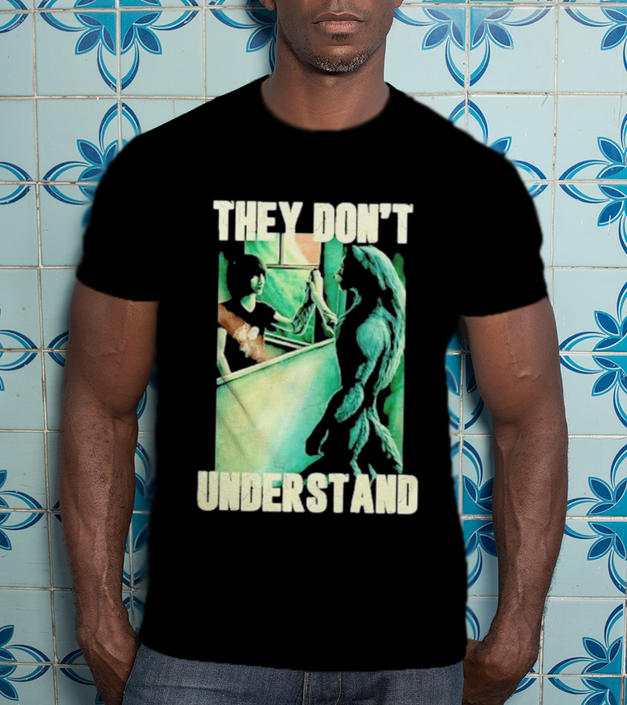 They Don't Understand Werewolf Mirror Reflection T-Shirt
