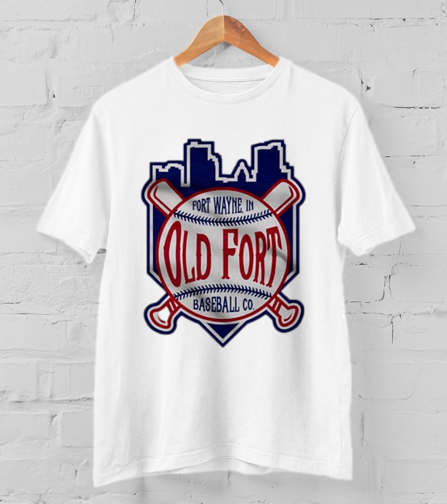 Fort Wayne IN Old Fort Baseball Co Indiana T-Shirt