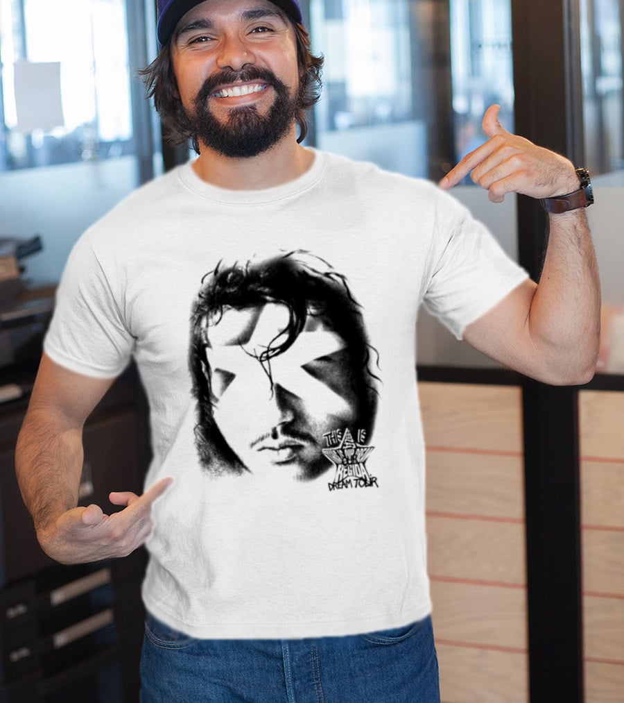 Fuerza Regida Star Face Black T-Shirt