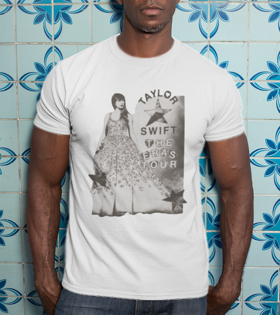 Taylor Swift The Eras Tour Oversized Photo Taylor Swift Store T-Shirt
