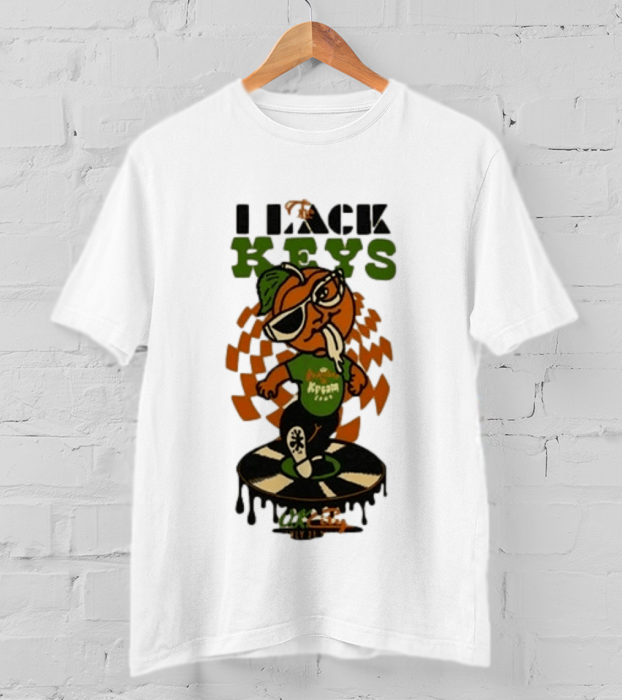 The Black Keys The Zoo Amphitheatre Oklahoma City July 21 2026 Kream Team Cool Orange T-Shirt