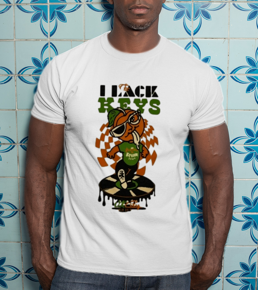 The Black Keys The Zoo Amphitheatre Oklahoma City July 21 2026 Kream Team Cool Orange T-Shirt