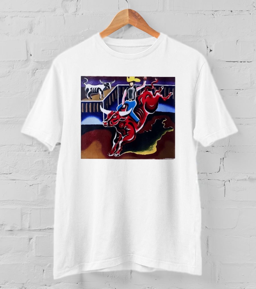I Went To A Rodeo And All I Got Was A Shitty Rage Former Cowboy Bull Riding Rodeo T-Shirt