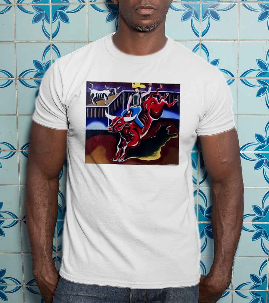 I Went To A Rodeo And All I Got Was A Shitty Rage Former Cowboy Bull Riding Rodeo T-Shirt