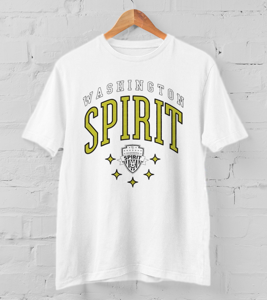 Washington Spirit Varsity Crest Stars Soccer T-Shirt