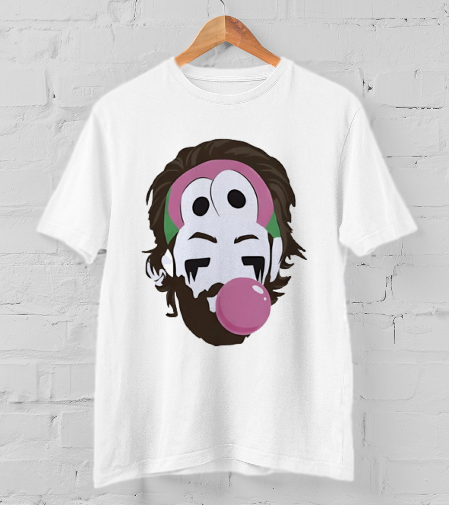 Keanu Reeves Bubblegum Pop Art Cartoon T-Shirt