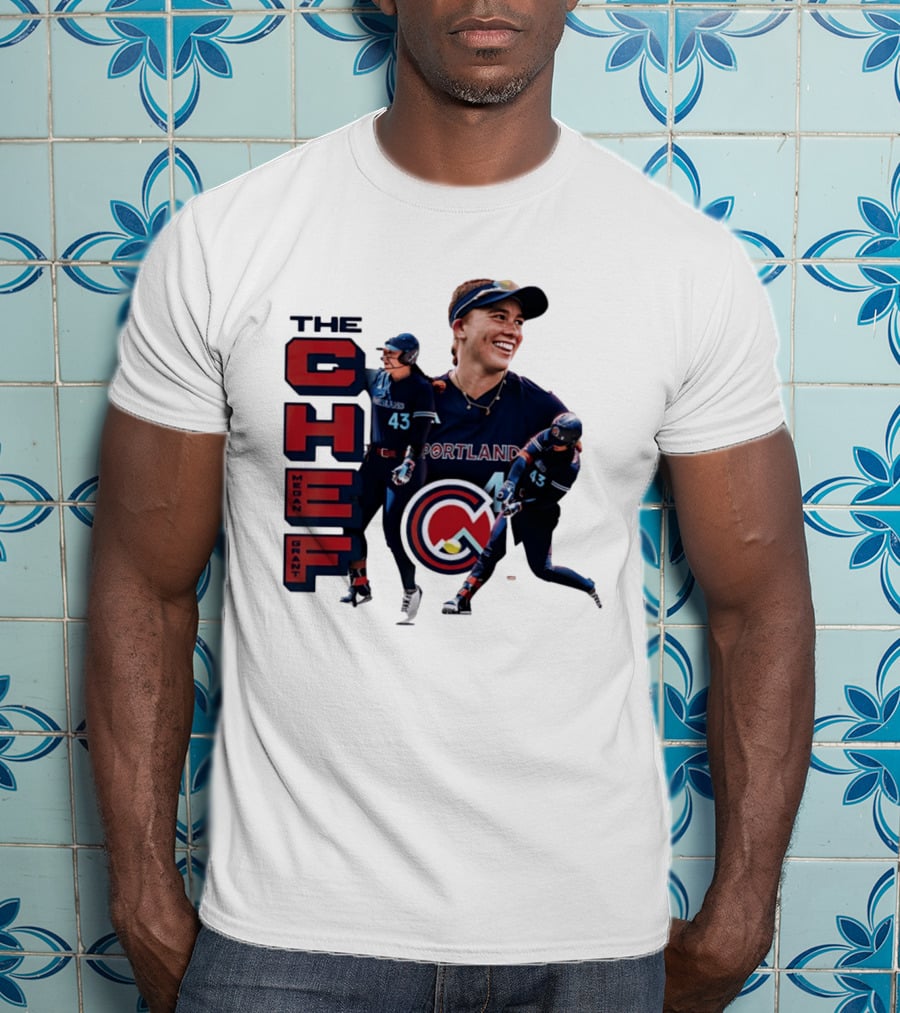 Megan Grant The Chef Portland Cascade Baseball Number 43 T-Shirt