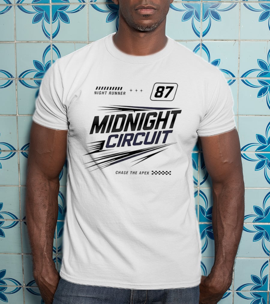 Midnight Circuit 87 Night Runner Chase The Apex T-Shirt
