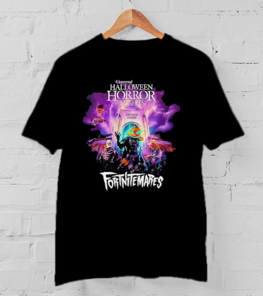 Universal Halloween Horror Nights 2026 Universal Studios Fortnitemares T-Shirt