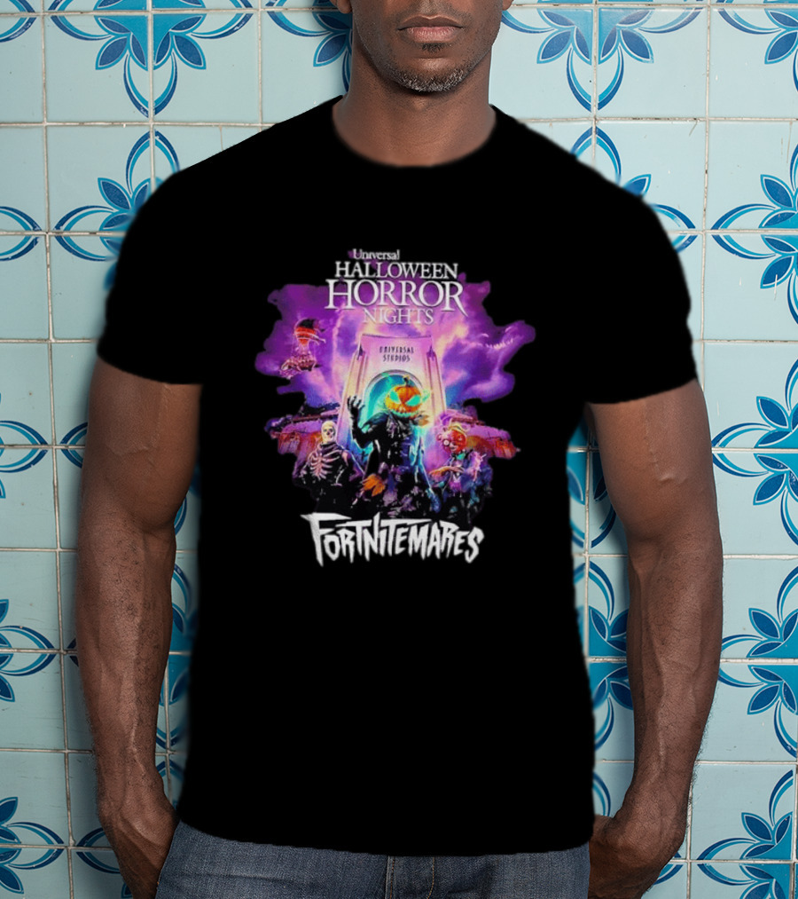 Universal Halloween Horror Nights 2026 Universal Studios Fortnitemares T-Shirt