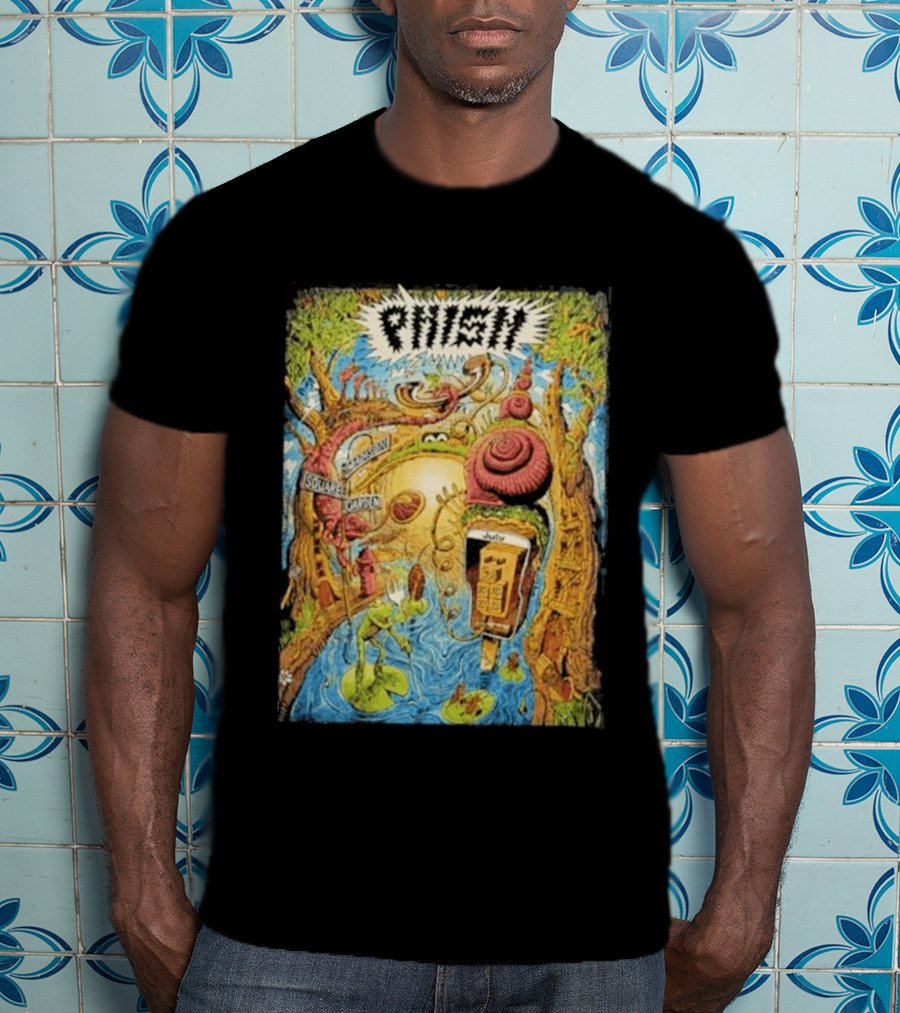 Phish Maarten Donders Madison Square Garden July 22 29 2026 New York City Fifth Edition T-Shirt