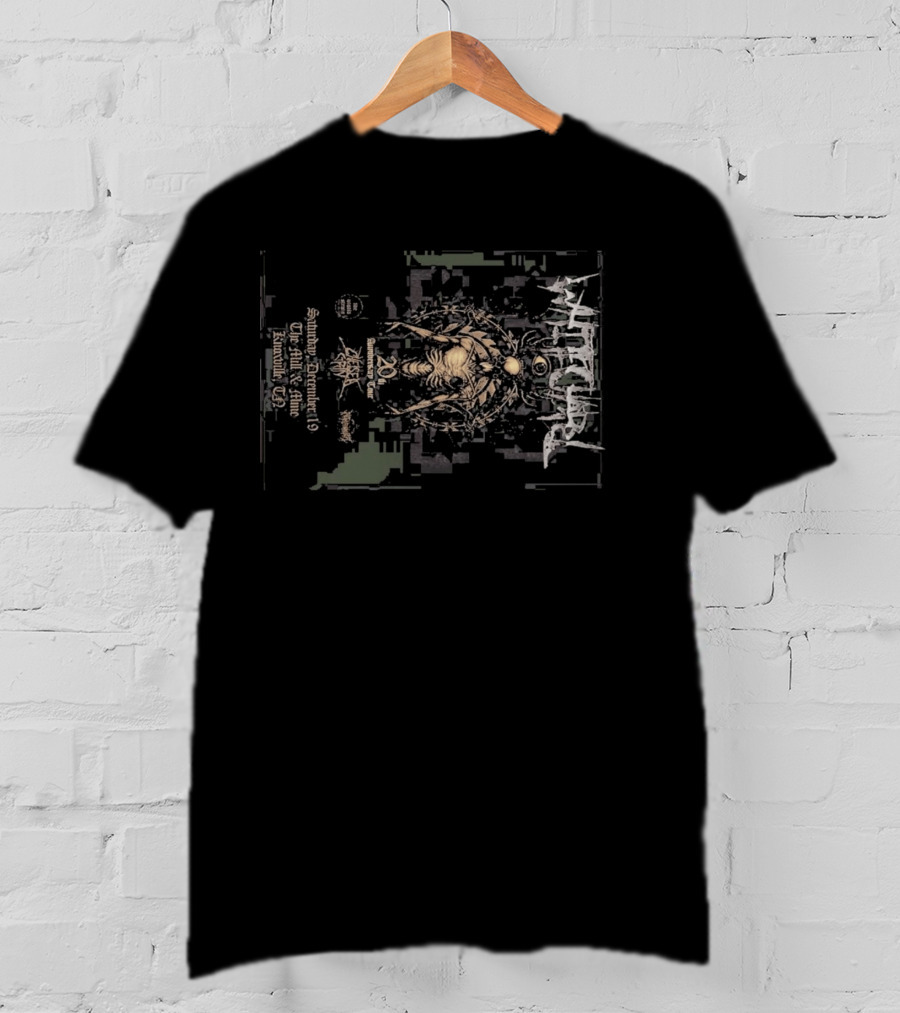 Whitechapel 20th Anniversary Tour Knoxville December 9 The Mill & Mine 2026 T-Shirt
