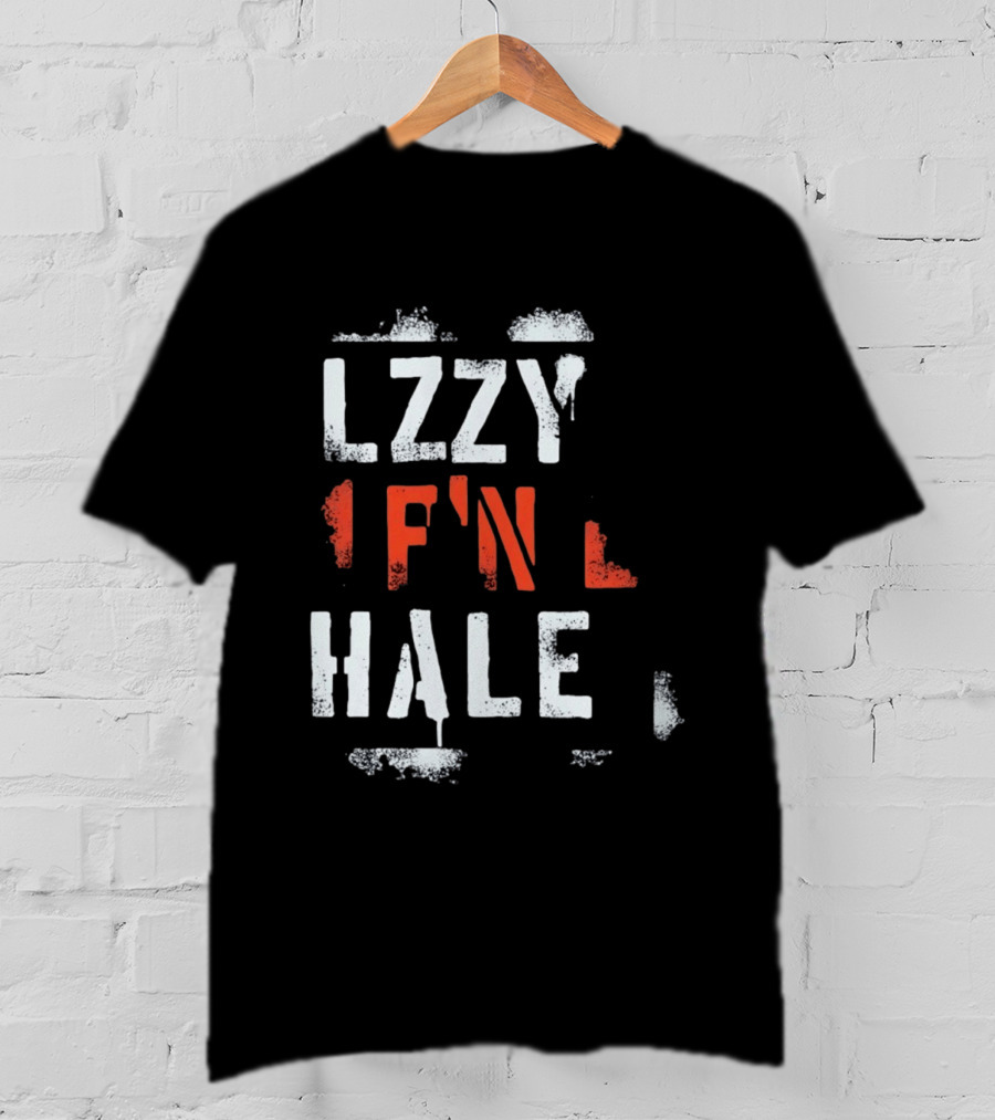 Lzzy F'n Hale Distressed Halestorm T-Shirt