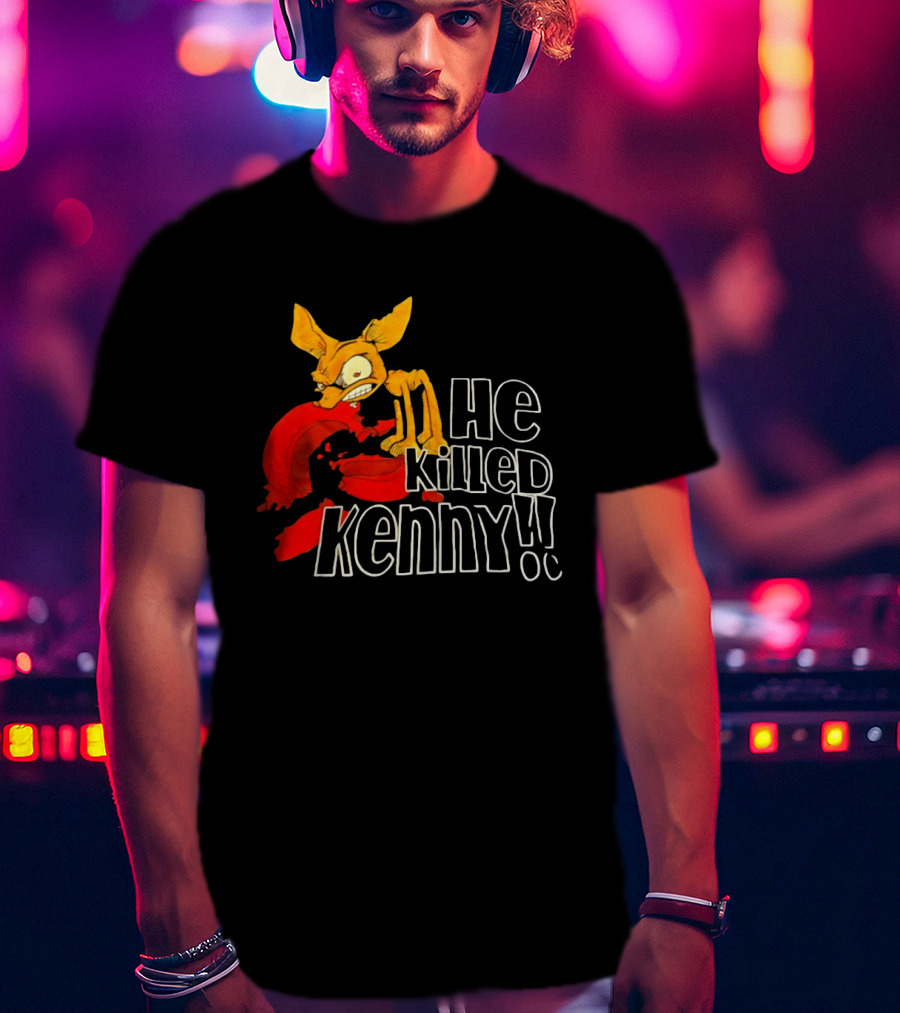 South Park Comedy Central He Killed Kenny Characters T-Shirt