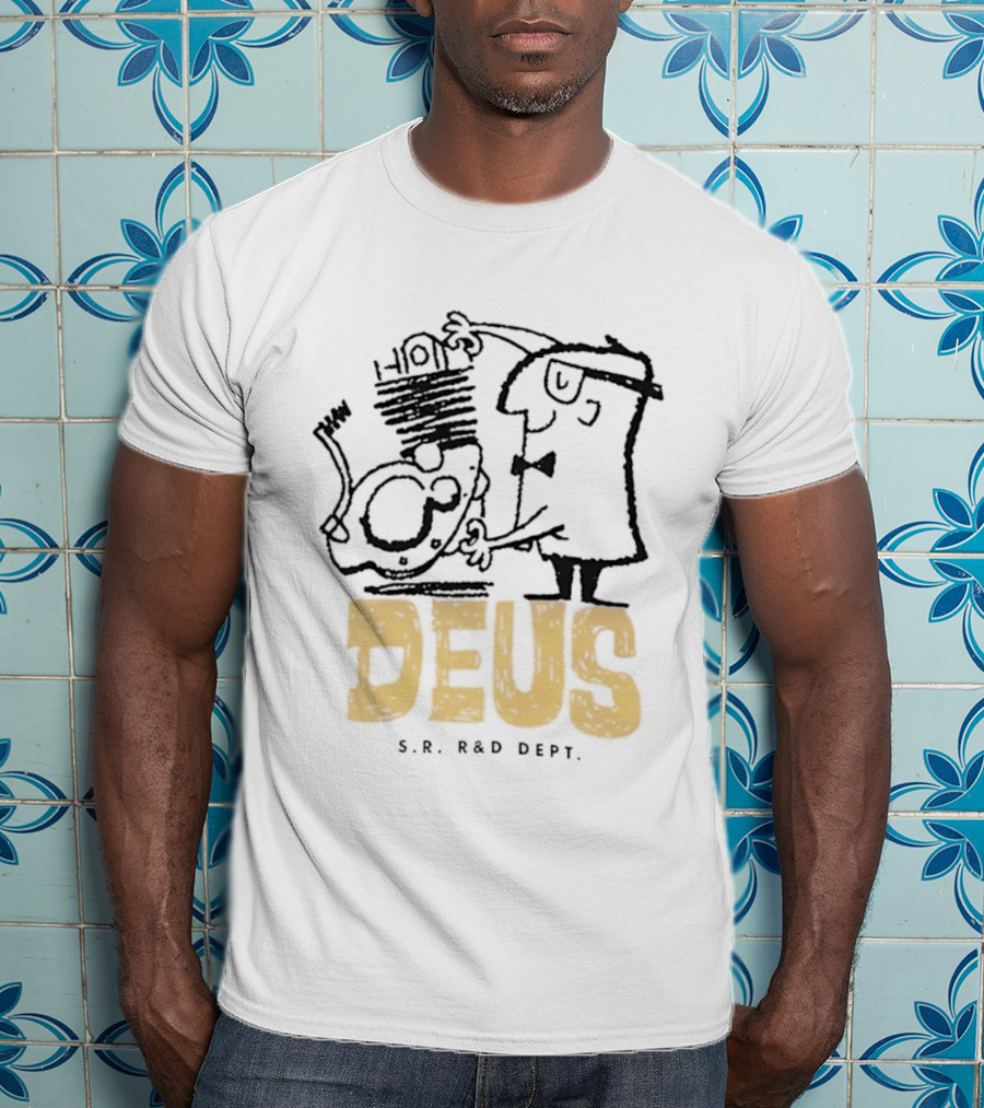 Deus SR R&D Dept Mechanic Motorcycle T-Shirt