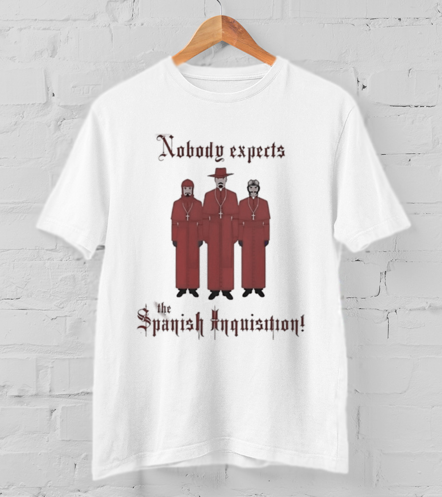 Monty Python Nobody Expects The Spanish Inquisition T-Shirt