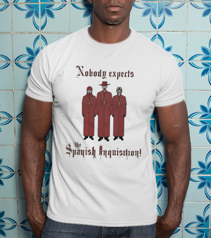 Monty Python Nobody Expects The Spanish Inquisition T-Shirt