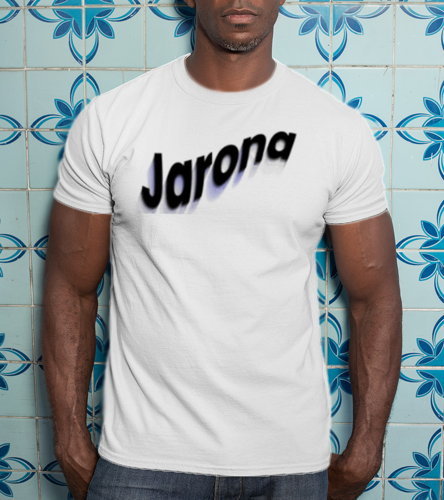 Jarona Paperboxmart Store Blue Black Gradient T-Shirt