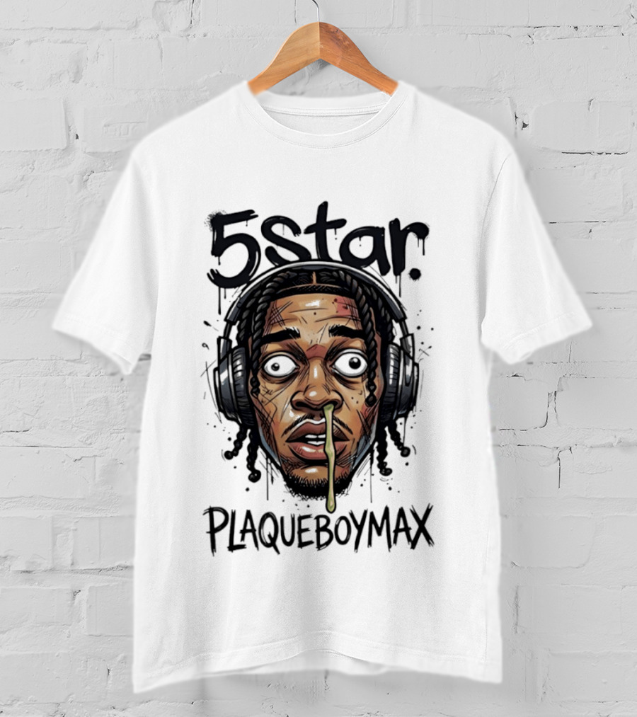 Plaqueboymax 5 Star Twitch Streamer T-Shirt