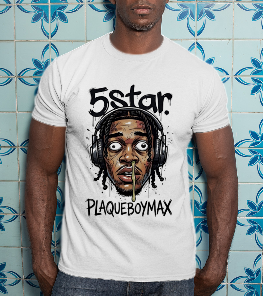 Plaqueboymax 5 Star Twitch Streamer T-Shirt