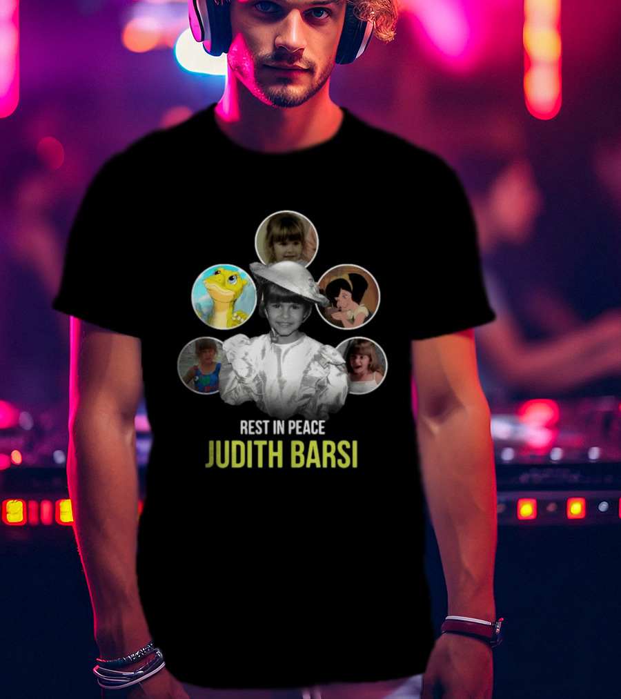 Rest In Peace Judith Barsi Tribute With Memorable Childhood Images T-Shirt