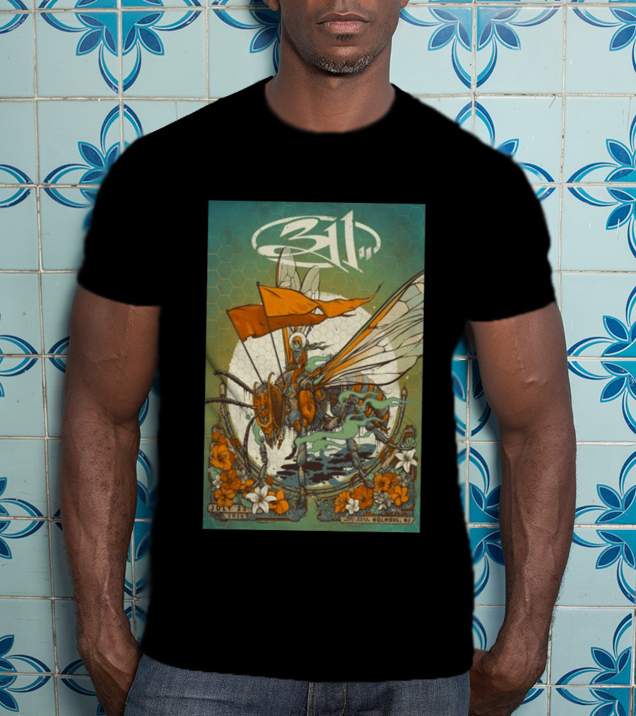 311 PNC Bank Arts Center July 23 2026 New Jersey Concert T-Shirt