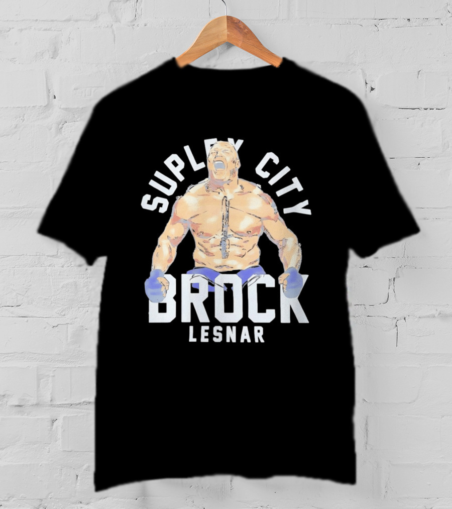 Brock Lesnar Suplex City The Beast Incarnate WWE Wrestling T-Shirt