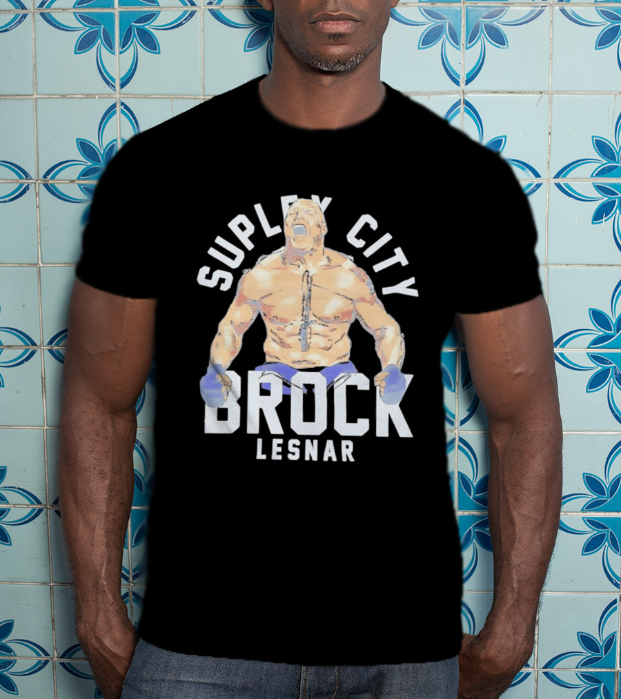 Brock Lesnar Suplex City The Beast Incarnate WWE Wrestling T-Shirt