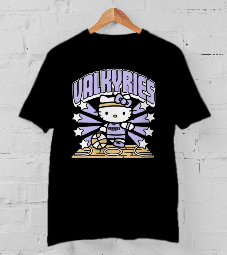 Hello Kitty Valkyries Basketball T-Shirt