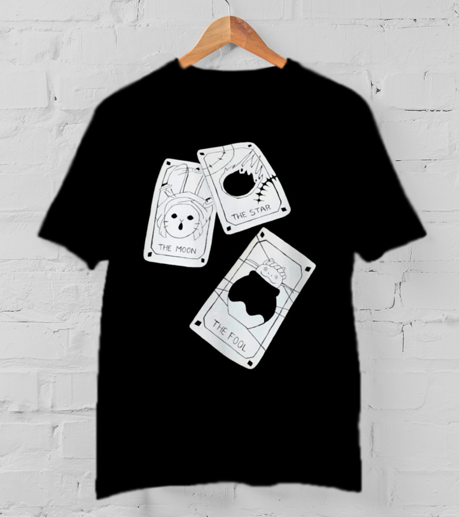 Studio Ghibli Tarot Cards The Moon The Star The Fool Collection T-Shirt