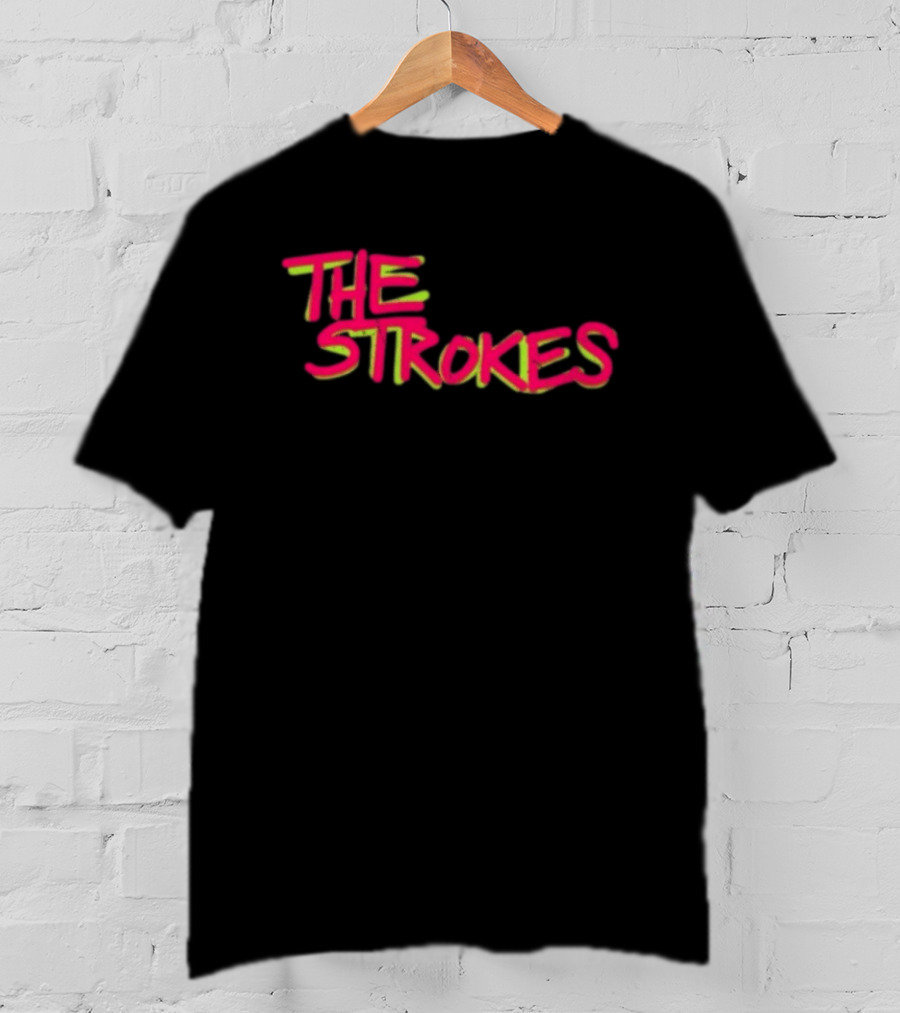 The Strokes Store Neon Shadow T-Shirt