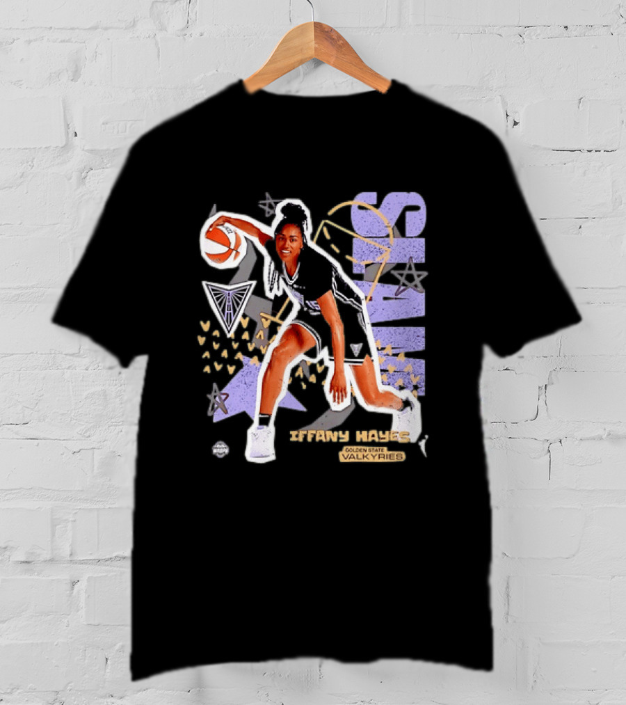 Tiffany Hayes Golden State Valkyries Basketball WNBA 15 T-Shirt