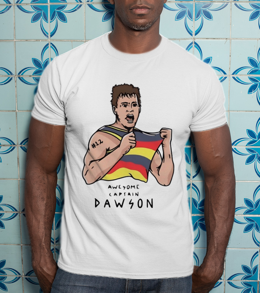 Awesome Captain Dawson No 12 Athlete Sports Victory T-Shirt