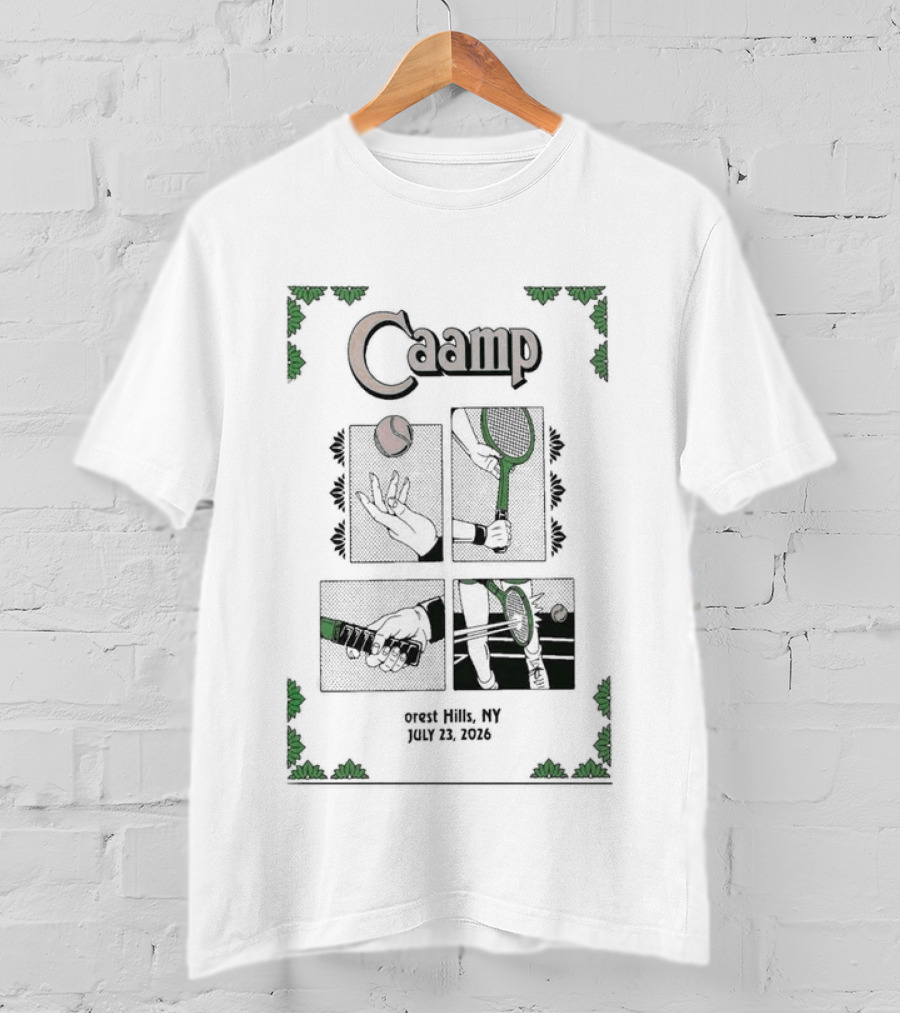 Caamp Tennis Forest Hills NY July 23 2026 T-Shirt
