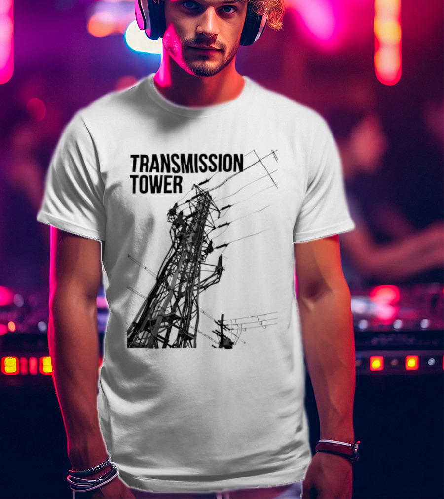 Transmission Tower Industrial Electrical T-Shirt