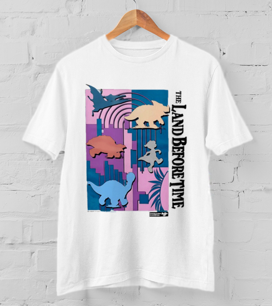 The Land Before Time Littlefoot Cera Petrie Ducky Spike T-Shirt