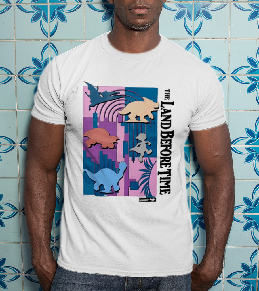 The Land Before Time Littlefoot Cera Petrie Ducky Spike T-Shirt