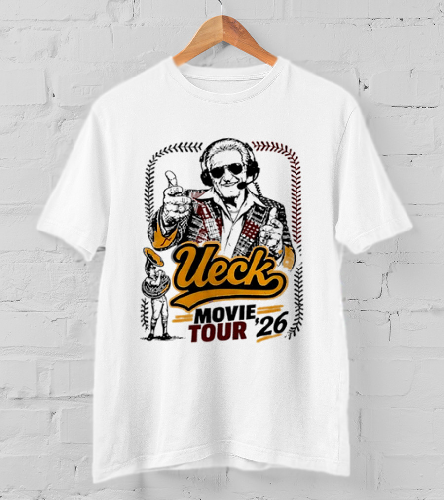 Ueck Movie Tour 26 Bob Uecker Baseball Legend Thumb Up T-Shirt