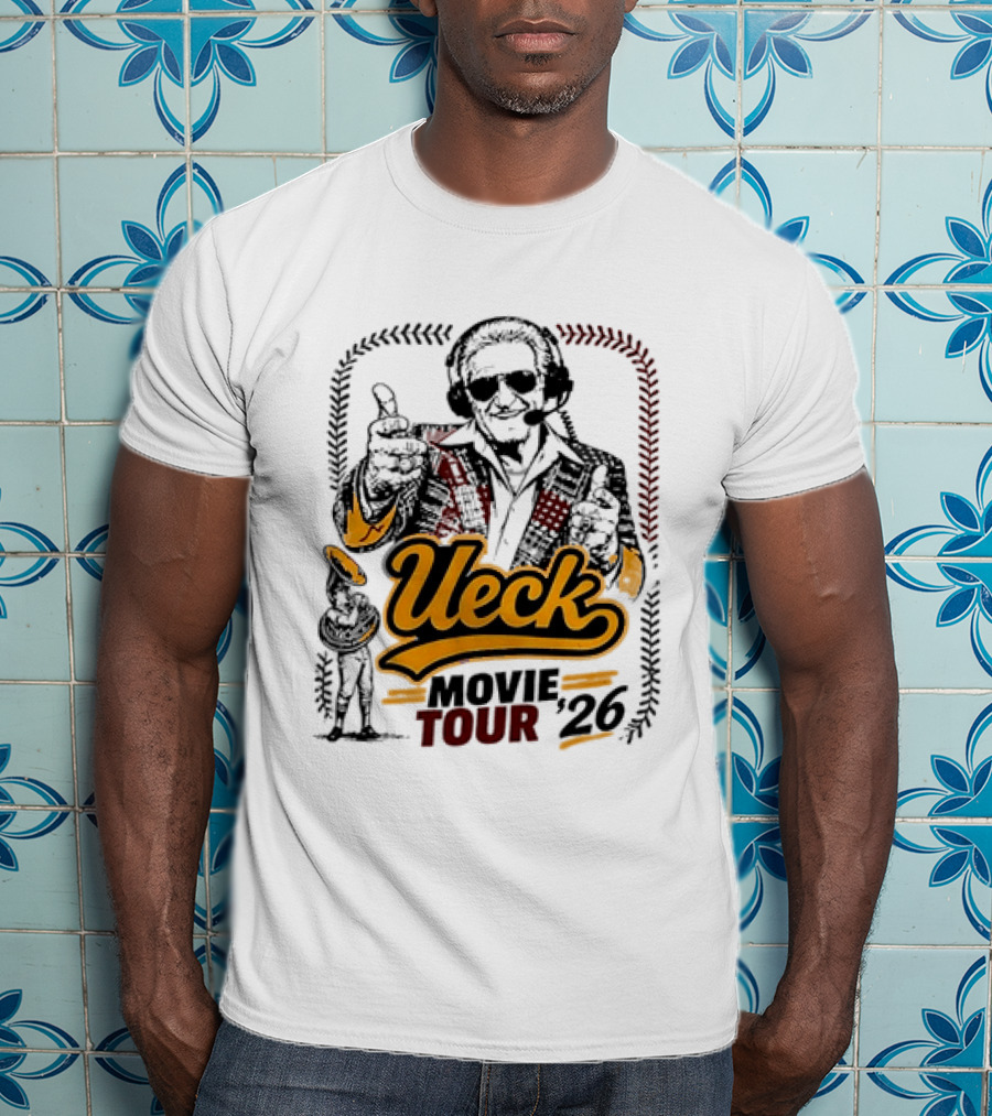 Ueck Movie Tour 26 Bob Uecker Baseball Legend Thumb Up T-Shirt
