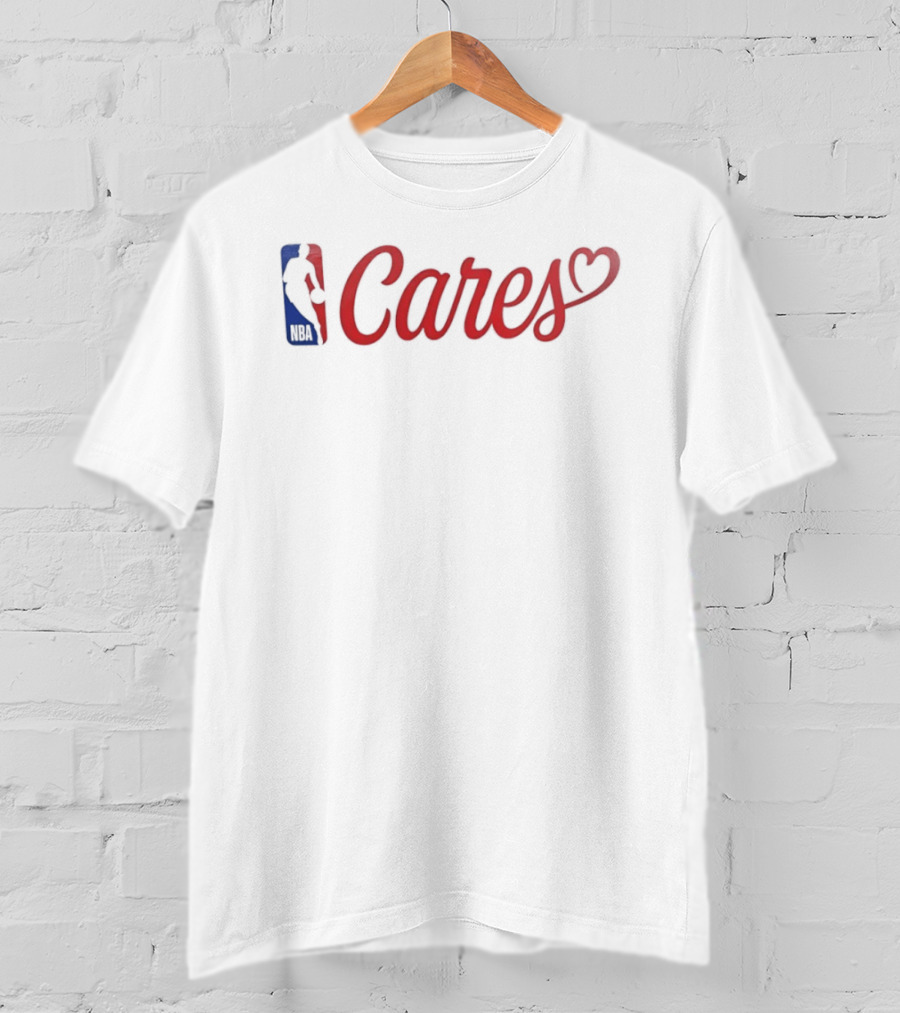 NBA Cares Heartfelt Basketball Community Initiative T-Shirt