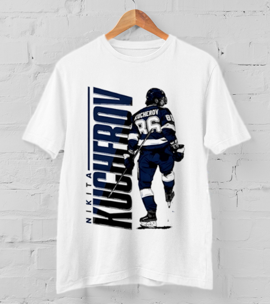 Nikita Kucherov Tampa Bay Lightning NHL Player Skating Number 86 T-Shirt