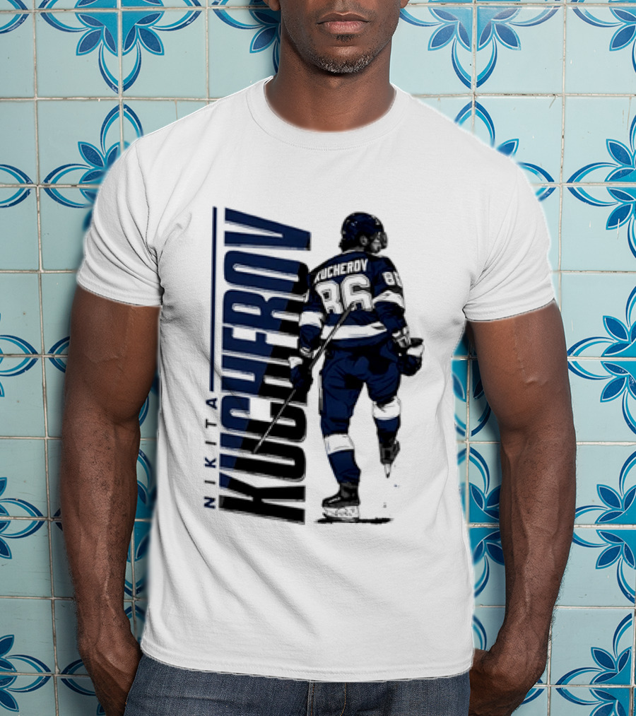 Nikita Kucherov Tampa Bay Lightning NHL Player Skating Number 86 T-Shirt