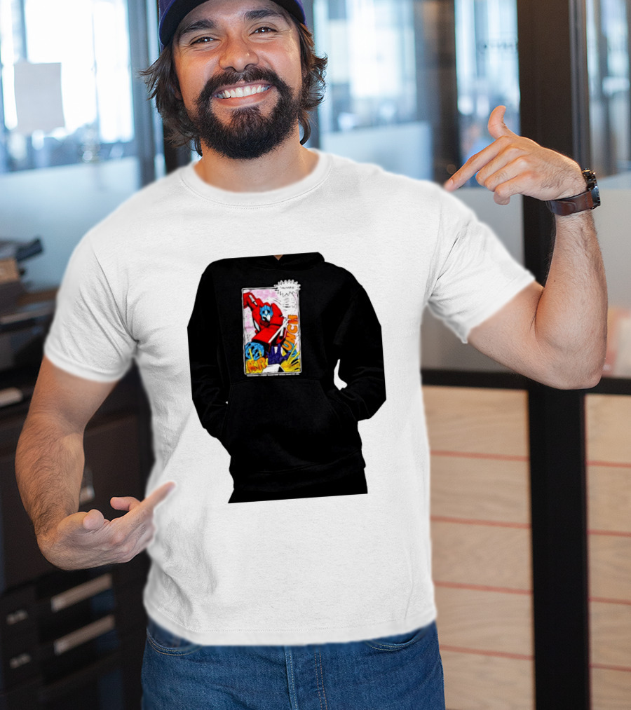 Optimus Prime Transformers Pow Krunch Comic T-Shirt