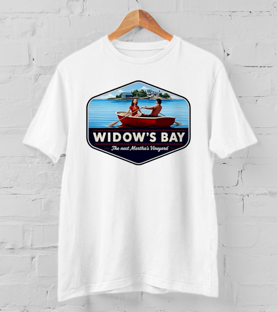Widow's Bay Scenic Boating Couple The Next Martha's Vineyard T-Shirt