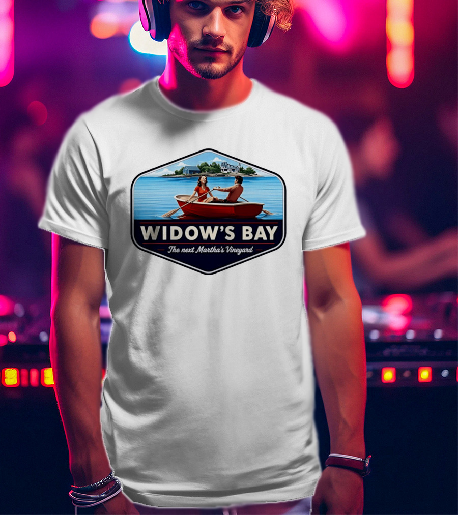 Widow's Bay Scenic Boating Couple The Next Martha's Vineyard T-Shirt