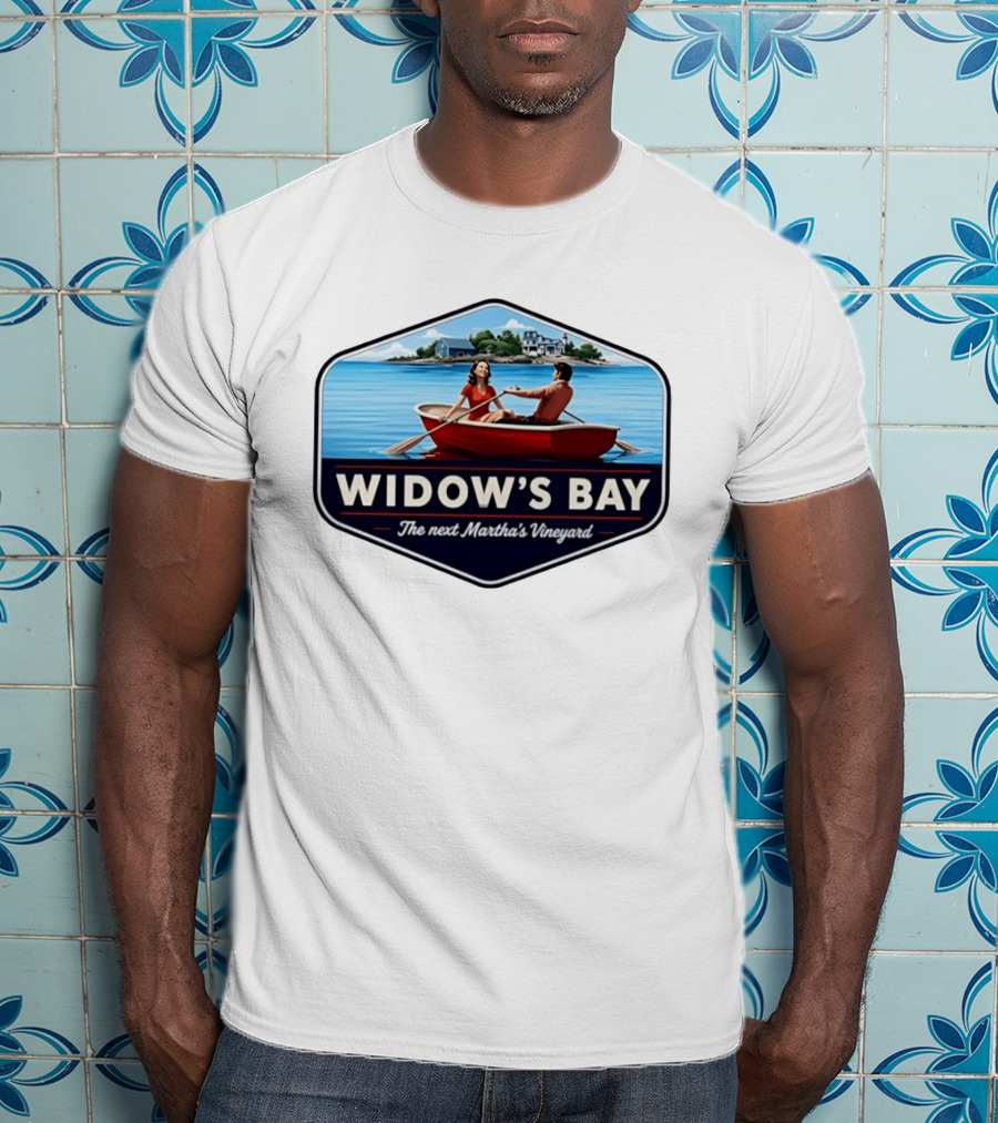 Widow's Bay Scenic Boating Couple The Next Martha's Vineyard T-Shirt