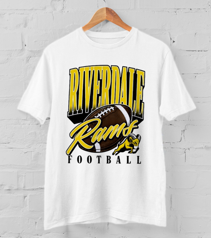 Riverdale Rams Football Varsity Sports Team T-Shirt